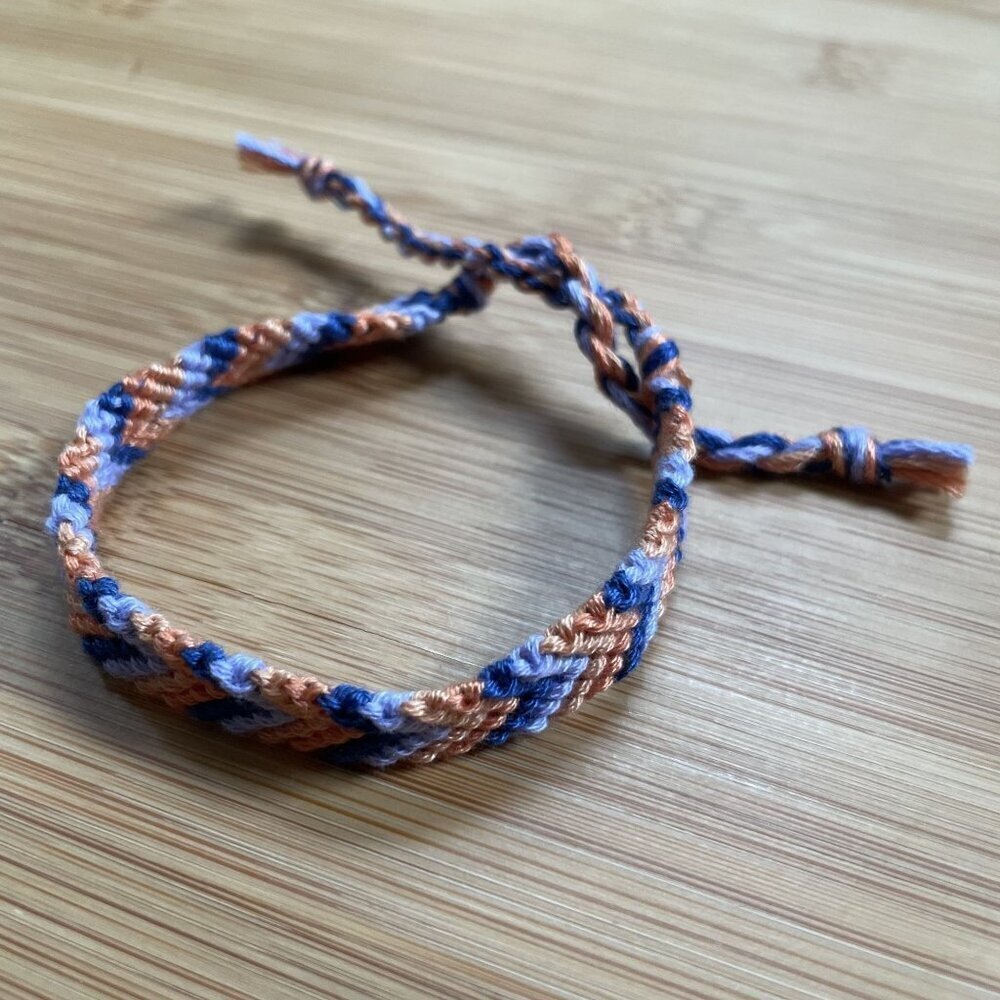 Farrah Bracelet, anklet, trendy, comfortable, tie, embroidery thread, woven, gif